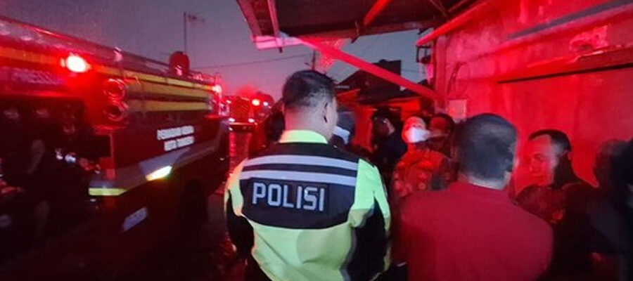 Kebakaran-di-Kompleks-Asrama-Polri-Diduga-Berasal-dari-Kompor-Warga